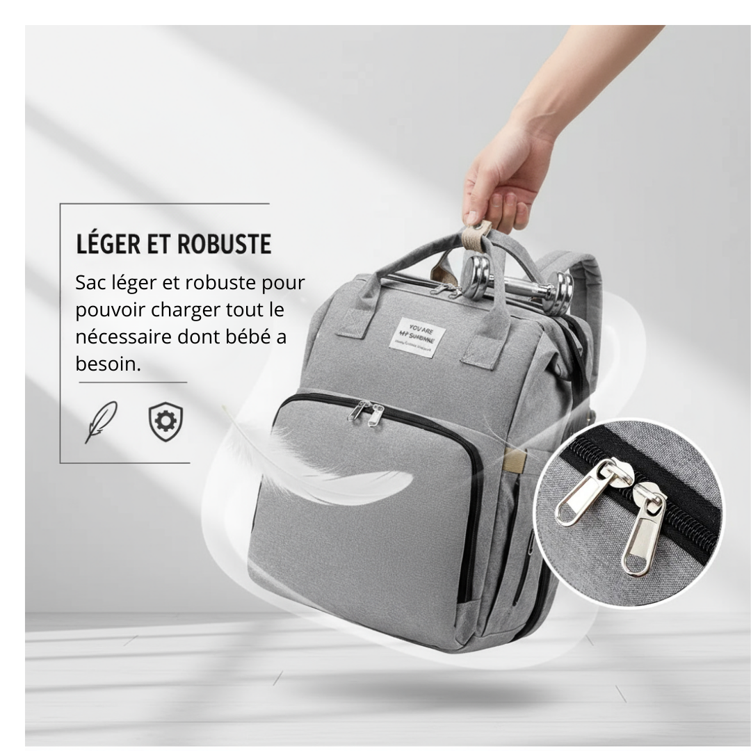 Sac à  langer 2-en-1